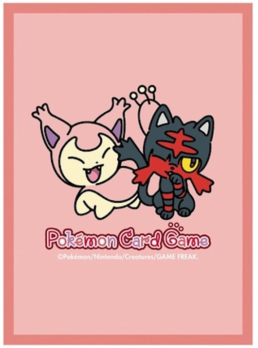 Card Sleeves - Litten and Skitty (64-Pack) (Pokemon Center Japan Exclusive) | Jack's On Queen