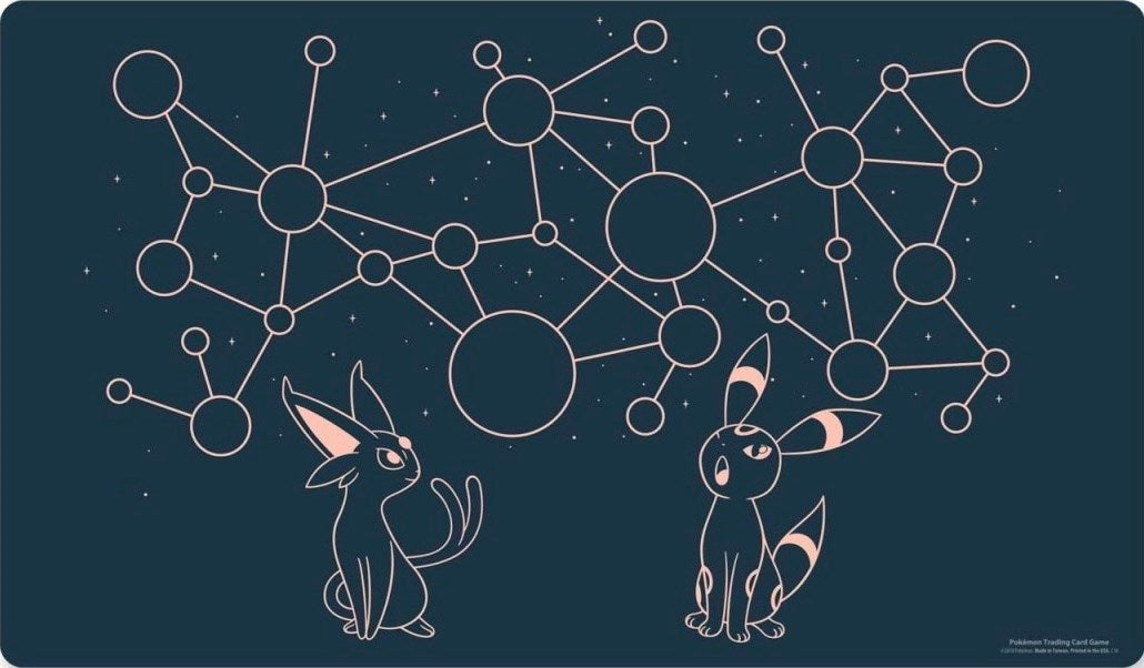Playmat - Espeon & Umbreon Starry Constellations | Jack's On Queen