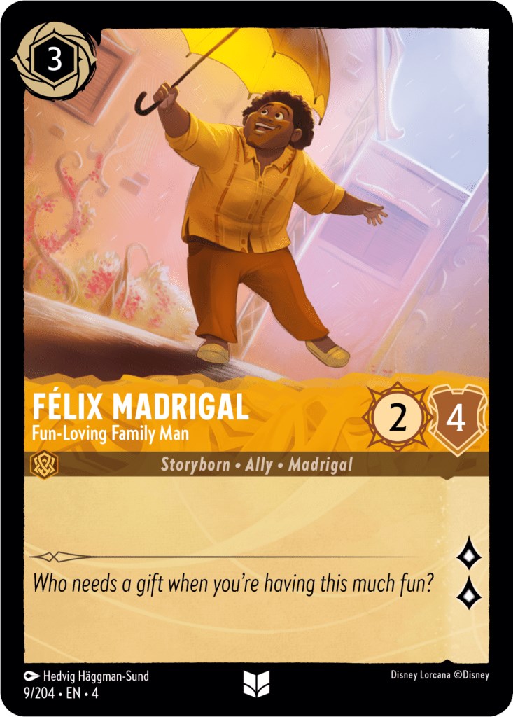 Felix Madrigal - Fun-Loving Family Man (9/204) [Ursula's Return] | Jack's On Queen