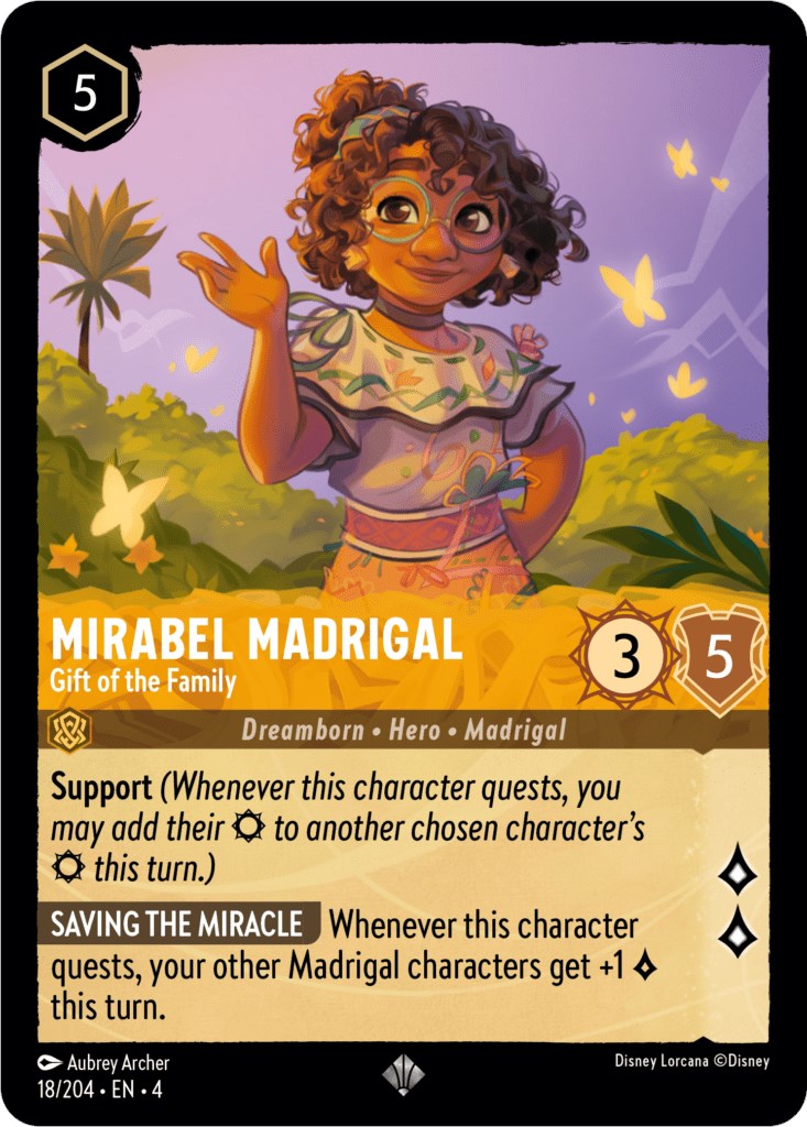 Mirabel Madrigal - Gift of the Family (18/204) [Ursula's Return] | Jack's On Queen