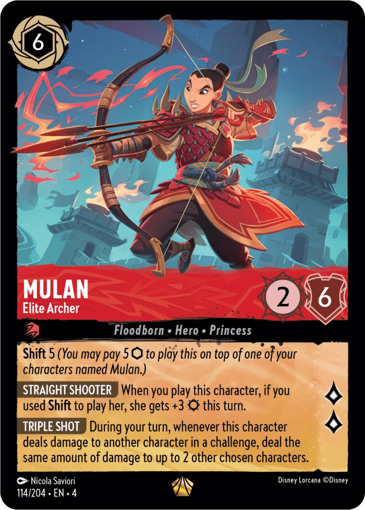 Mulan - Elite Archer (114/204) [Ursula's Return] | Jack's On Queen