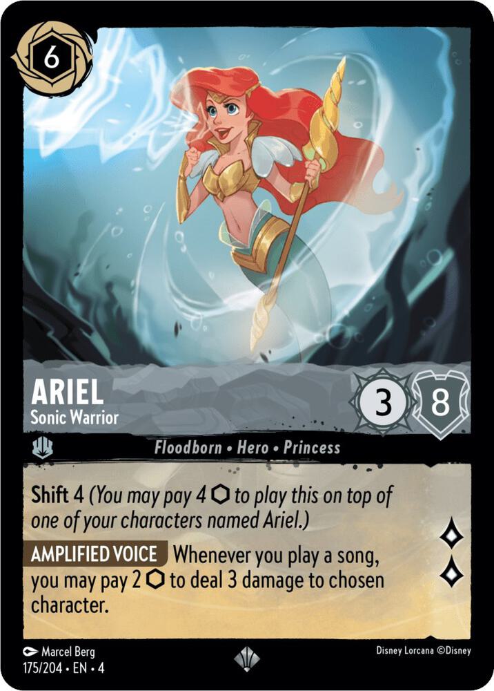 Ariel - Sonic Warrior (175/204) [Ursula's Return] | Jack's On Queen