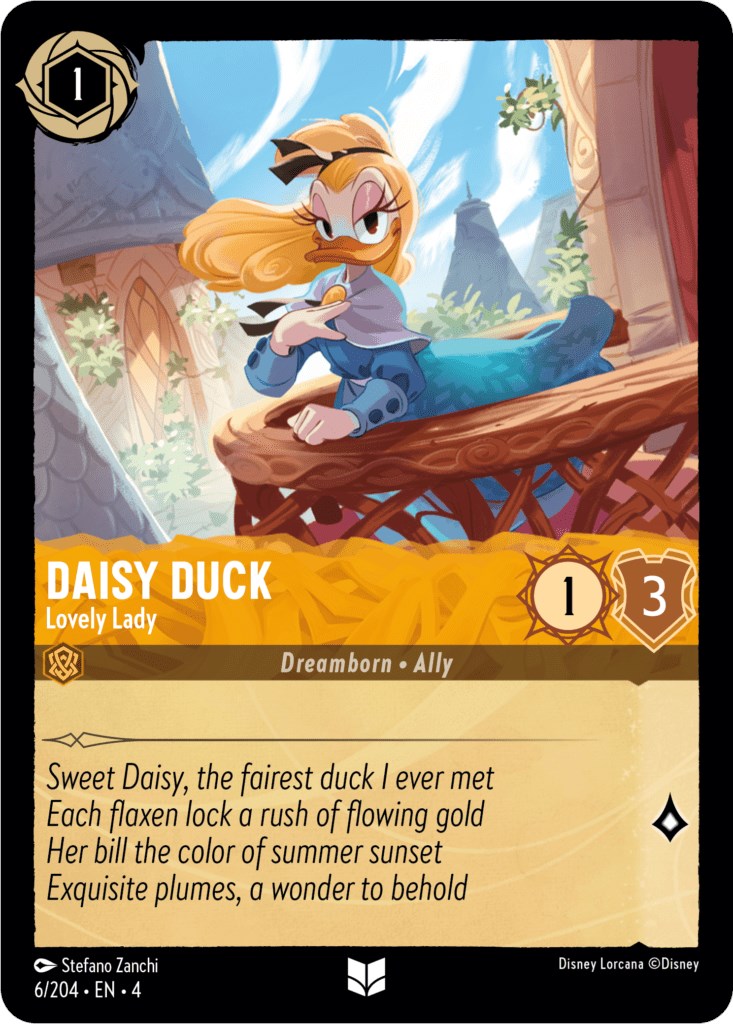 Daisy Duck - Lovely Lady (6/204) [Ursula's Return] | Jack's On Queen