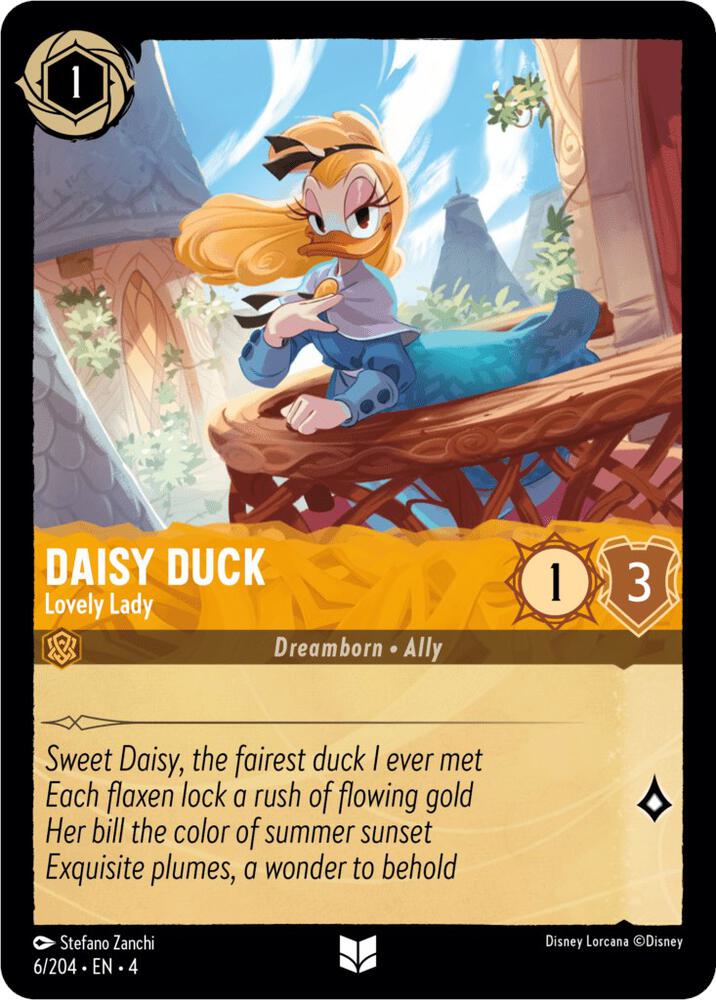 Daisy Duck - Lovely Lady (6/204) [Ursula's Return] | Jack's On Queen