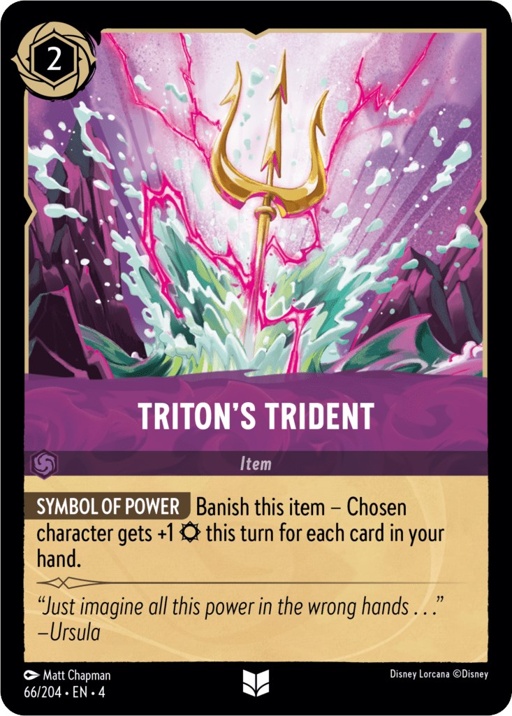Triton's Trident (66/204) [Ursula's Return] | Jack's On Queen
