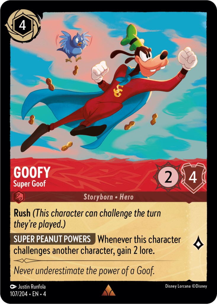 Goofy - Super Goof (107/204) [Ursula's Return] | Jack's On Queen