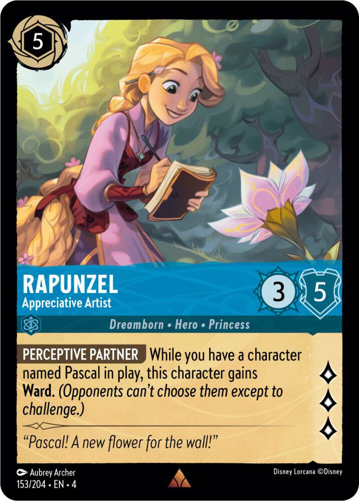 Rapunzel - Appreciative Artist (153/204) [Ursula's Return] | Jack's On Queen