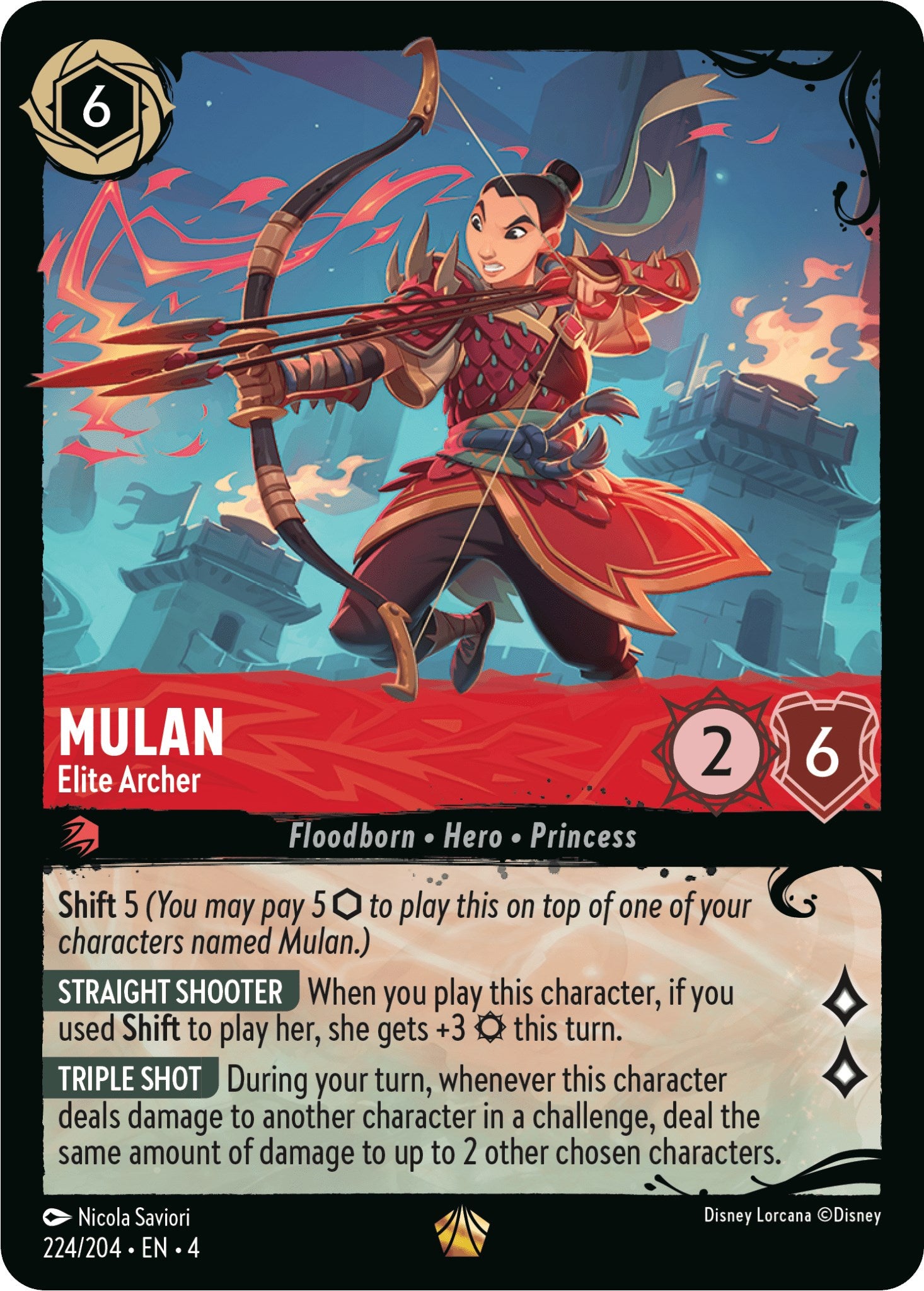 Mulan - Elite Archer (224/204) (244/204) [Illumineer's Quest: Deep Trouble] | Jack's On Queen