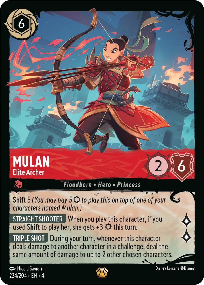 Mulan - Elite Archer (224/204) (224/204) [Illumineer's Quest: Deep Trouble] | Jack's On Queen