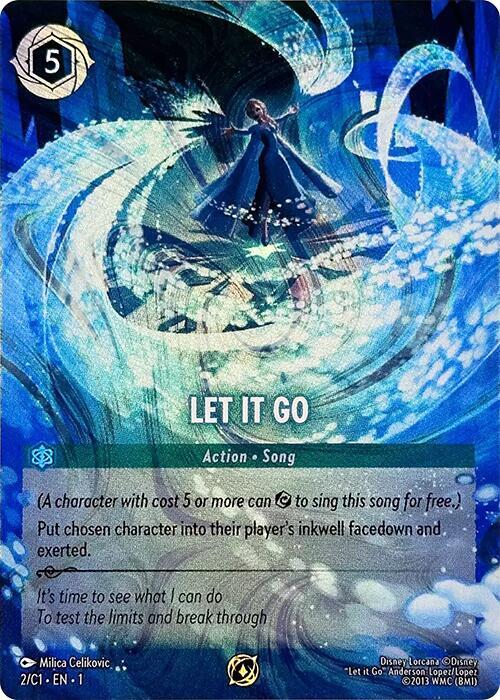 Let It Go (Disney Lorcana Challenge Top 128) (2) [Disney Lorcana Promo Cards] | Jack's On Queen