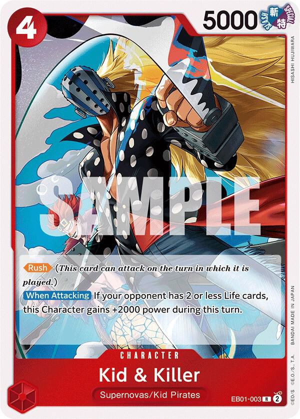 Kid & Killer (EB01-003) [Extra Booster: Memorial Collection] | Jack's On Queen