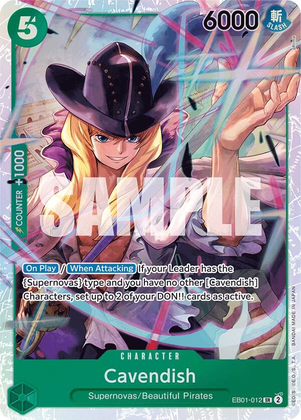 Cavendish (EB01-012) [Extra Booster: Memorial Collection] | Jack's On Queen