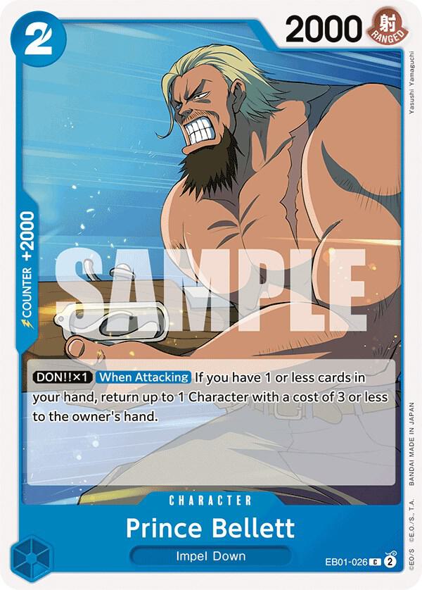 Prince Bellett (EB01-026) [Extra Booster: Memorial Collection] | Jack's On Queen