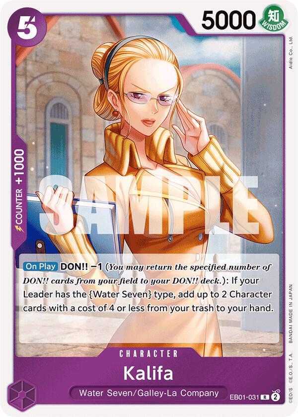 Kalifa (EB01-031) [Extra Booster: Memorial Collection] | Jack's On Queen