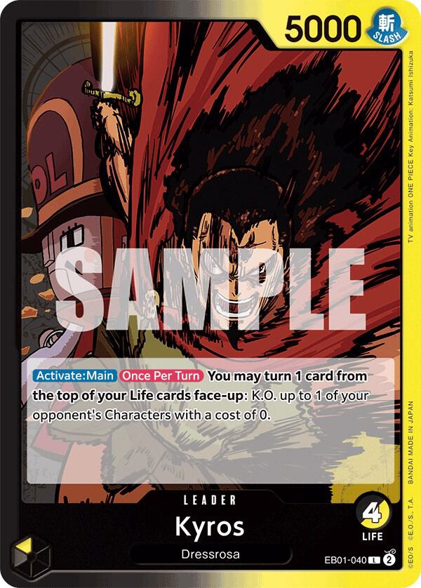 Kyros (EB01-040) [Extra Booster: Memorial Collection] | Jack's On Queen