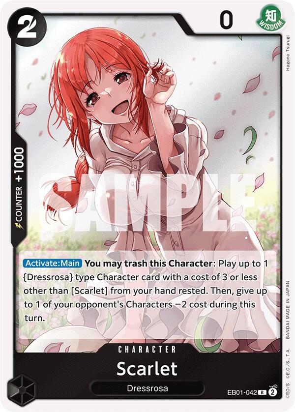 Scarlet (EB01-042) [Extra Booster: Memorial Collection] | Jack's On Queen