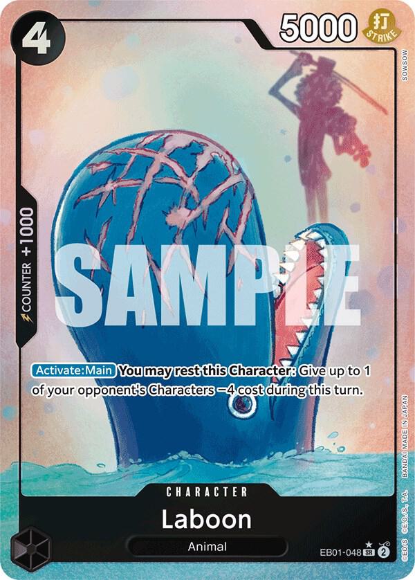 Laboon (048) (Alternate Art) (EB01-048) [Extra Booster: Memorial Collection] | Jack's On Queen