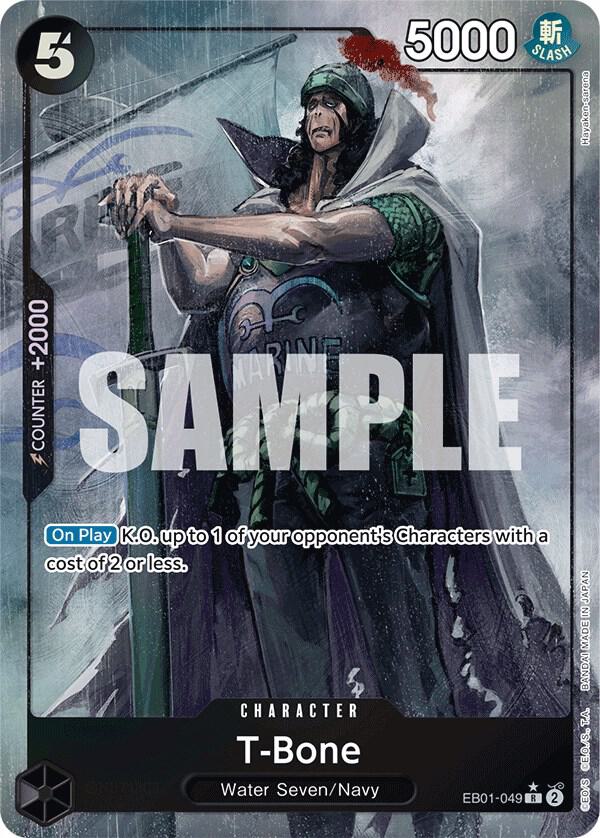T-Bone (Alternate Art) (EB01-049) [Extra Booster: Memorial Collection] | Jack's On Queen