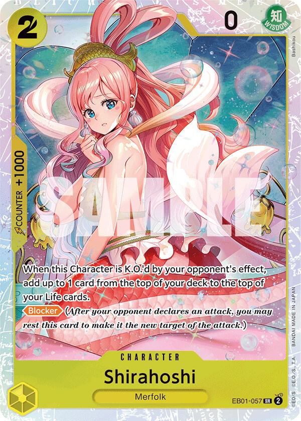 Shirahoshi (EB01-057) [Extra Booster: Memorial Collection] | Jack's On Queen