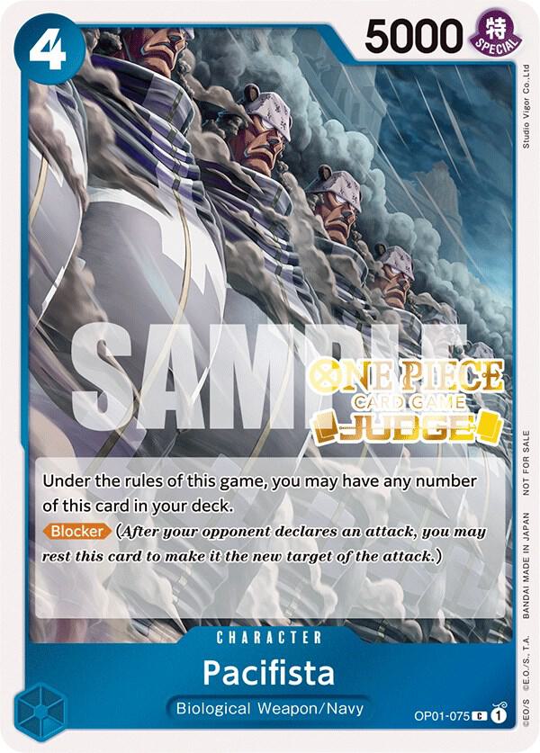 Pacifista (Judge Pack Vol. 3) (OP01-075) [One Piece Promotion Cards] | Jack's On Queen