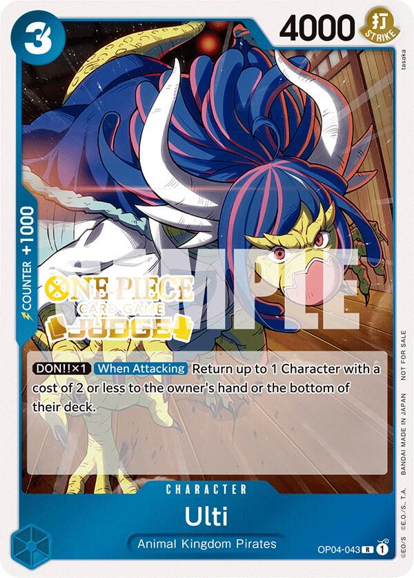 Ulti (Judge Pack Vol. 3) (OP04-043) [One Piece Promotion Cards] | Jack's On Queen
