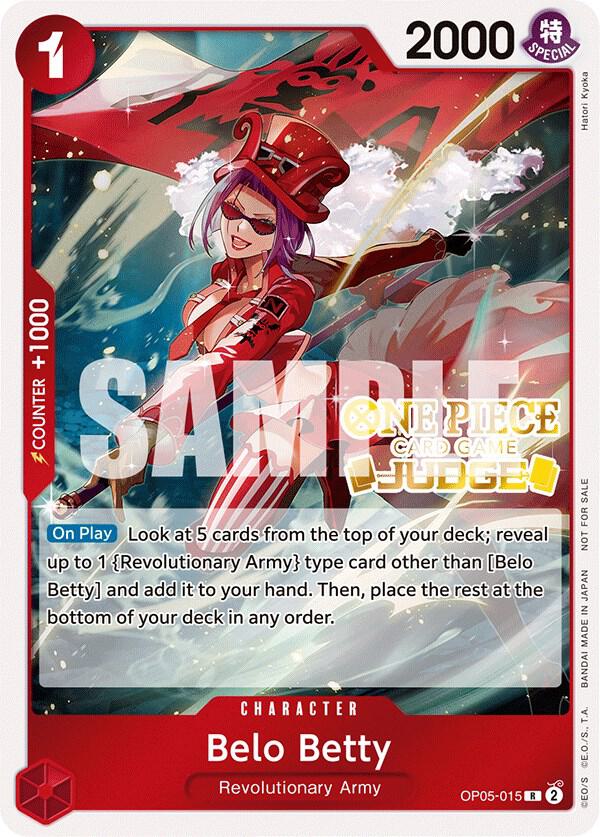 Belo Betty (Judge Pack Vol. 3) (OP05-015) [One Piece Promotion Cards] | Jack's On Queen