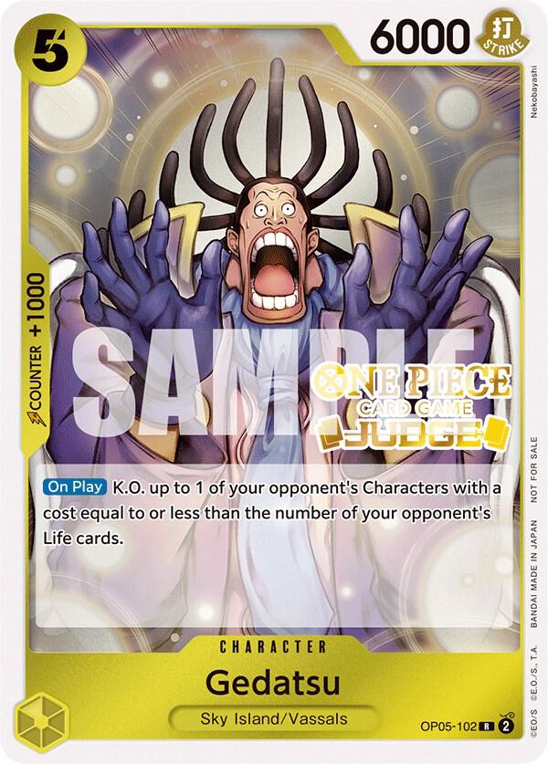 Gedatsu (Judge Pack Vol. 3) (OP05-102) [One Piece Promotion Cards] | Jack's On Queen