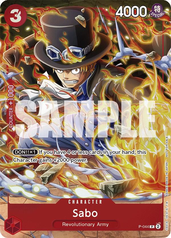Sabo (Event Pack Vol. 4) (P-044) [One Piece Promotion Cards] | Jack's On Queen