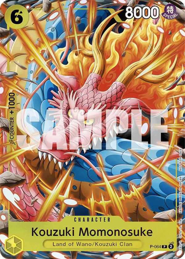 Kouzuki Momonosuke (Event Pack Vol. 4) (P-064) [One Piece Promotion Cards] | Jack's On Queen
