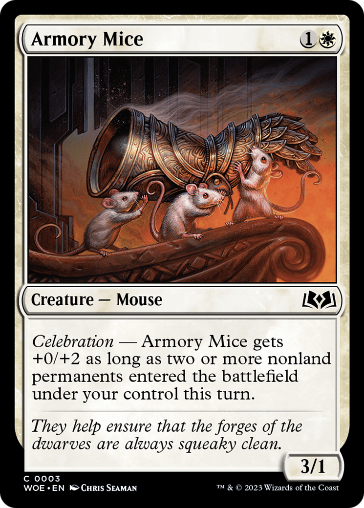 Armory Mice [Wilds of Eldraine] | Jack's On Queen