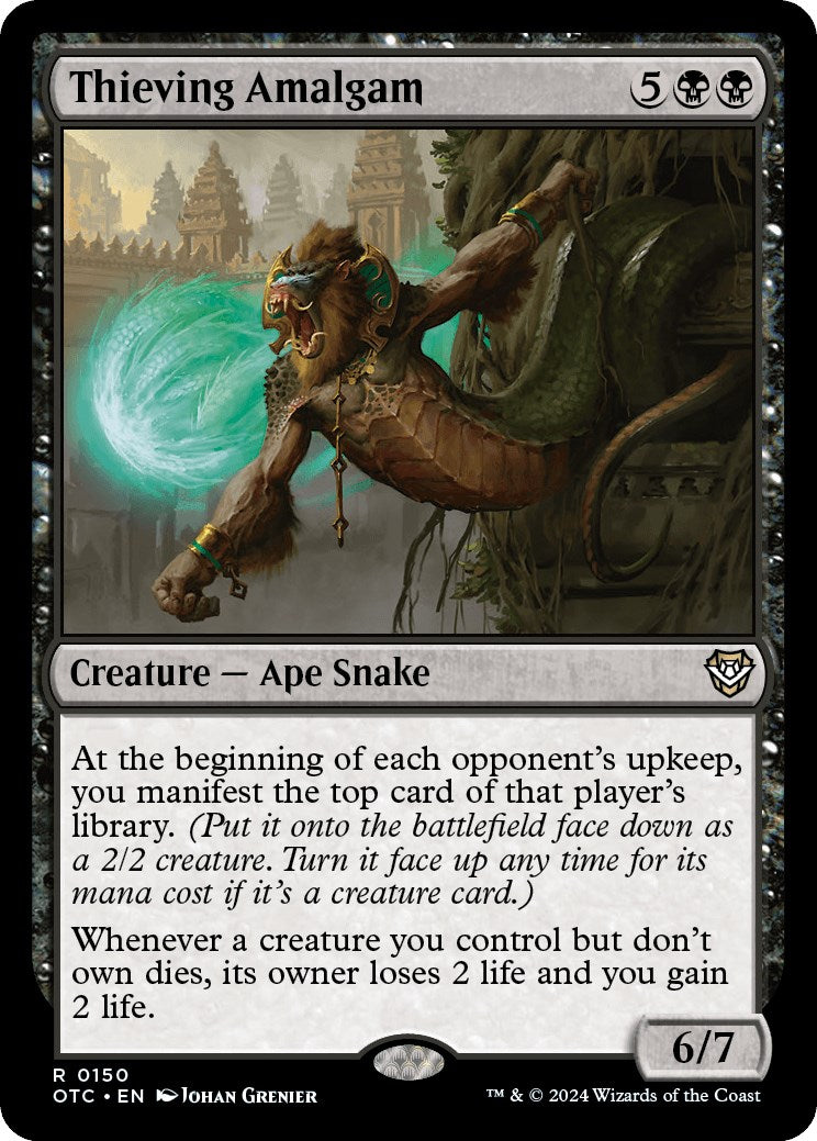 Thieving Amalgam [Outlaws of Thunder Junction Commander] | Jack's On Queen