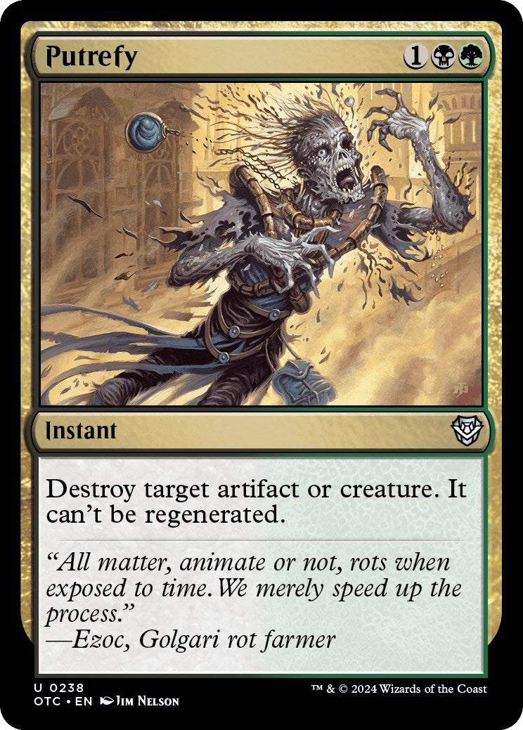 Putrefy [Outlaws of Thunder Junction Commander] | Jack's On Queen