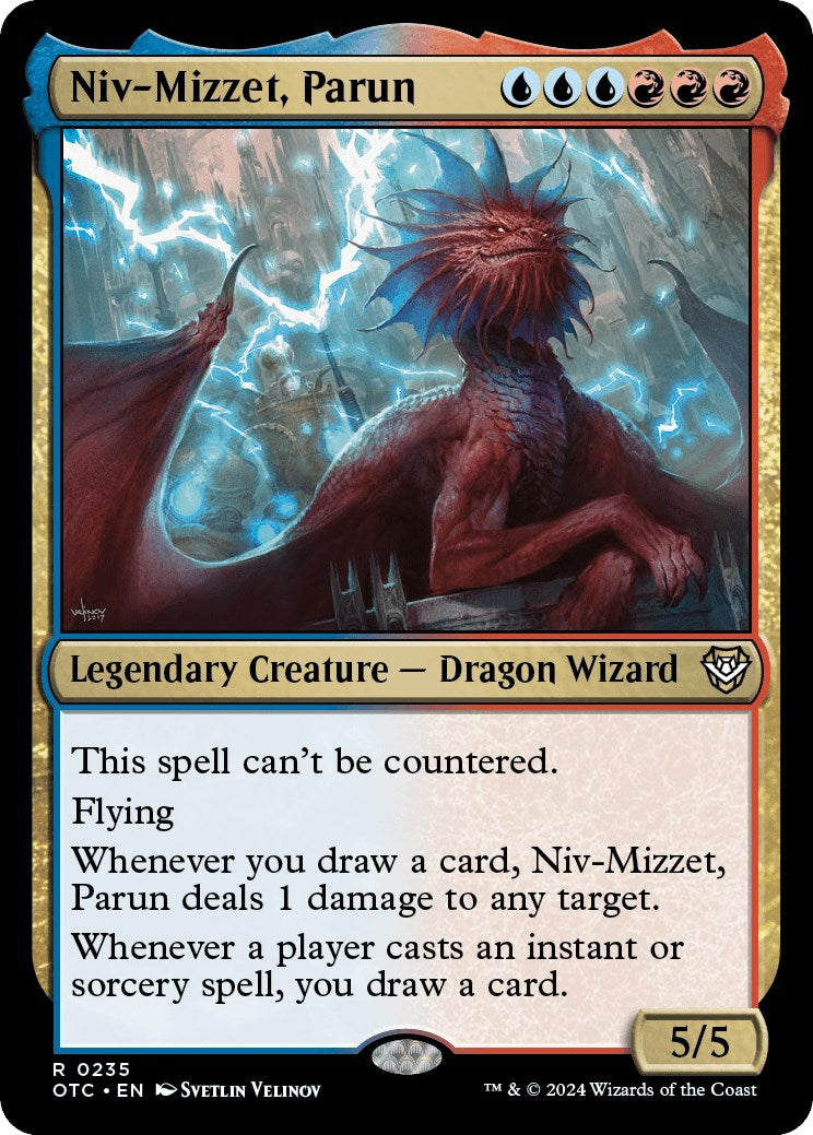 Niv-Mizzet, Parun [Outlaws of Thunder Junction Commander] | Jack's On Queen