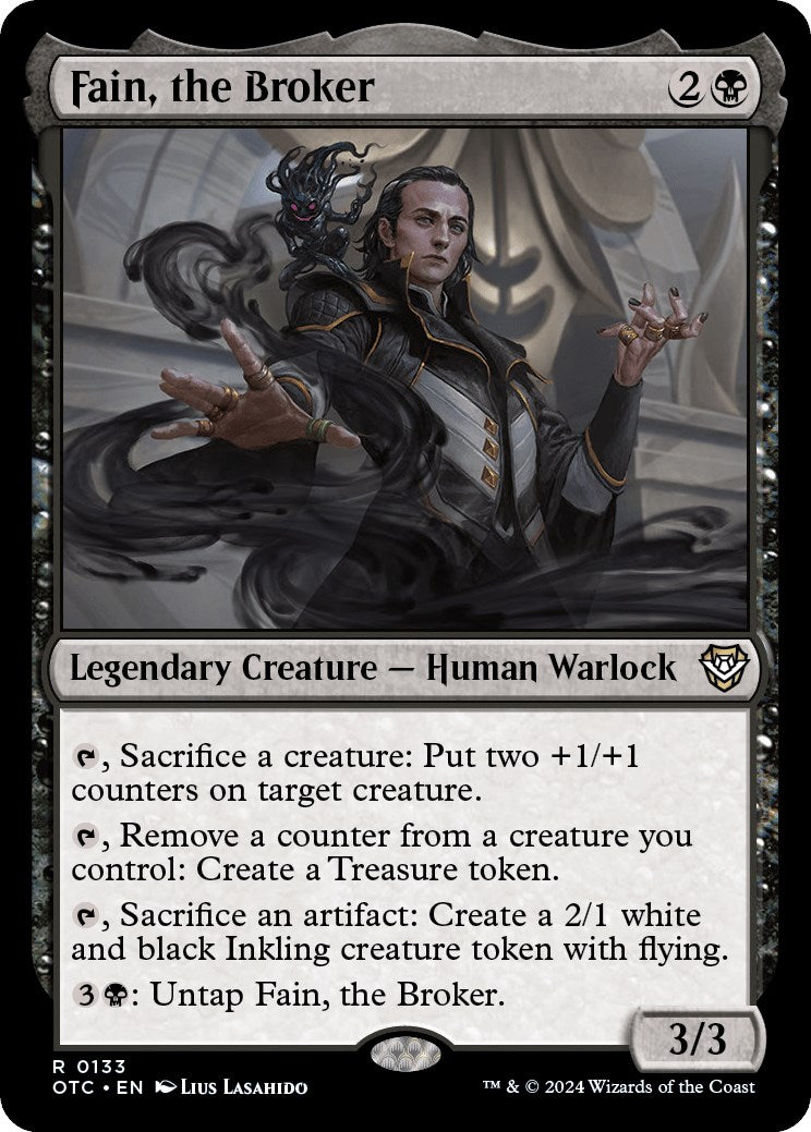 Fain, the Broker [Outlaws of Thunder Junction Commander] | Jack's On Queen