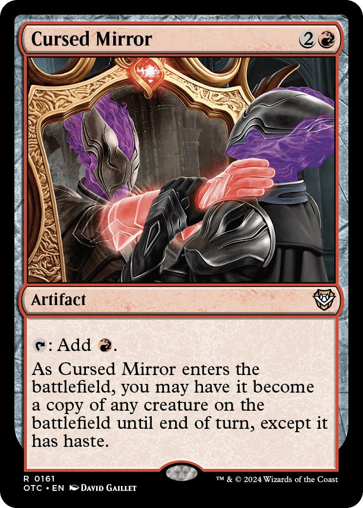 Cursed Mirror [Outlaws of Thunder Junction Commander] | Jack's On Queen