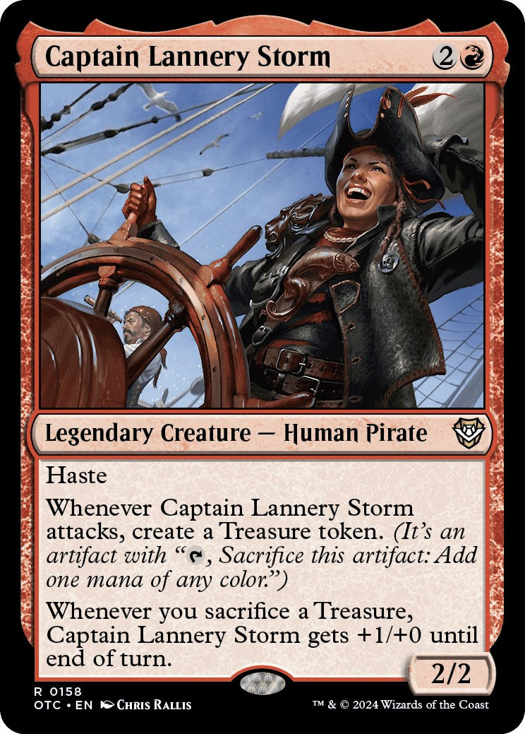 Captain Lannery Storm [Outlaws of Thunder Junction Commander] | Jack's On Queen