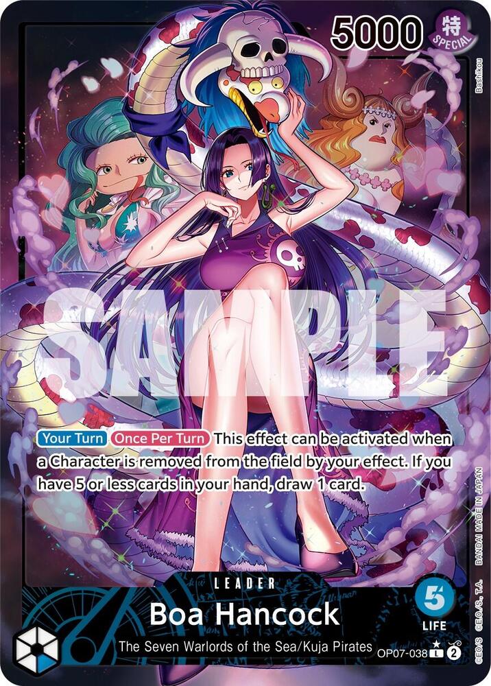 Boa Hancock (038) (Parallel) (OP07-038) [500 Years in the Future] | Jack's On Queen
