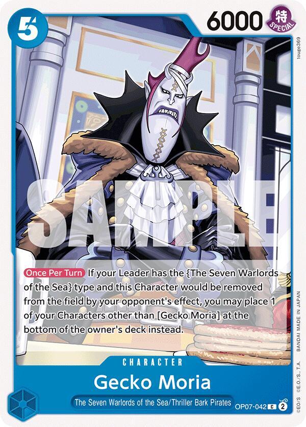 Gecko Moria (042) (OP07-042) [500 Years in the Future] | Jack's On Queen