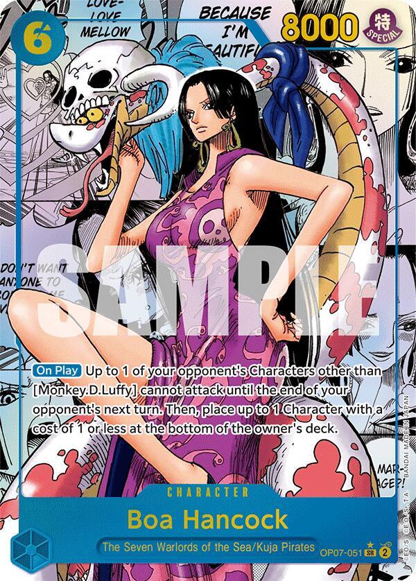 Boa Hancock (051) (Parallel) (Manga) (OP07-051) [500 Years in the Future] | Jack's On Queen