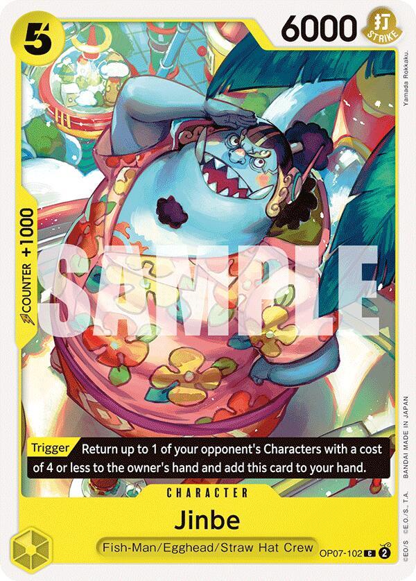 Jinbe (102) (OP07-102) [500 Years in the Future] | Jack's On Queen