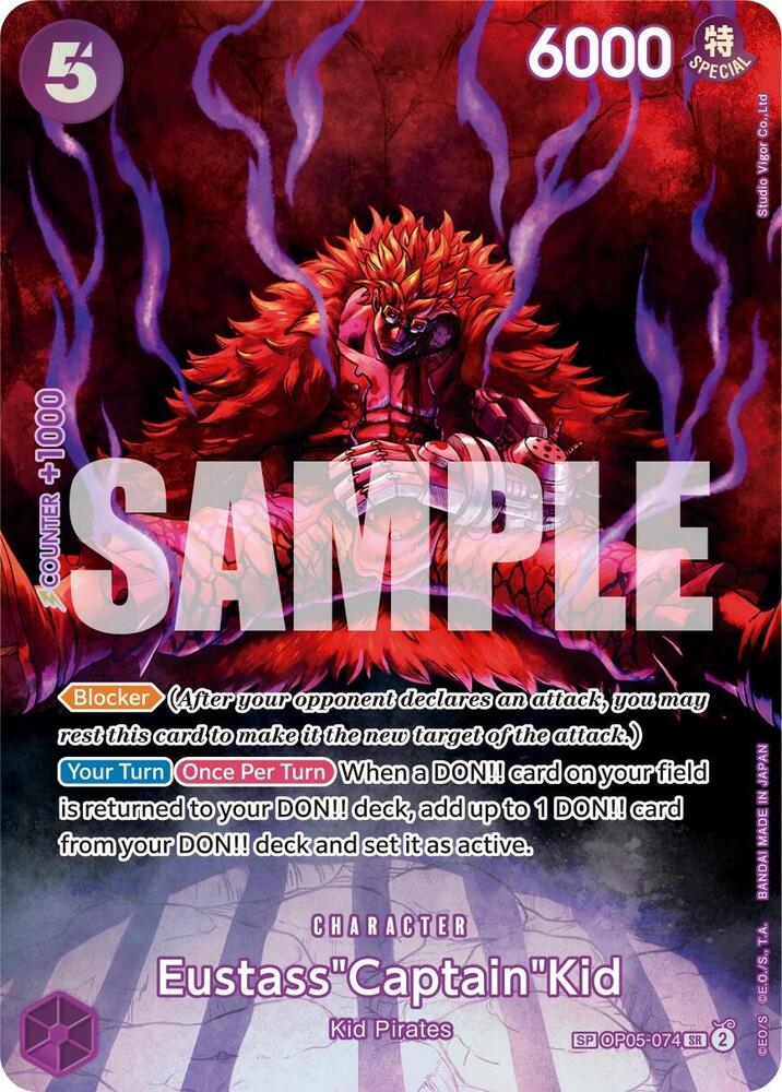 Eustass"Captain"Kid (SP) (OP05-074) [500 Years in the Future] | Jack's On Queen