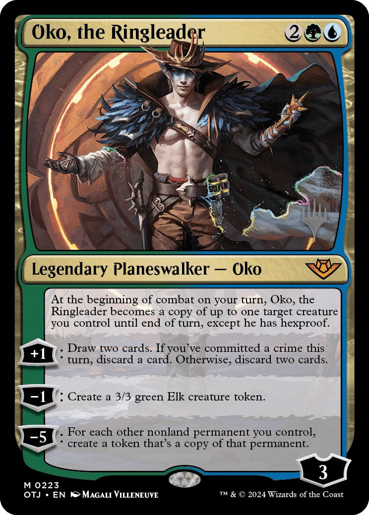 Oko, the Ringleader (Promo Pack) [Outlaws of Thunder Junction Promos] | Jack's On Queen