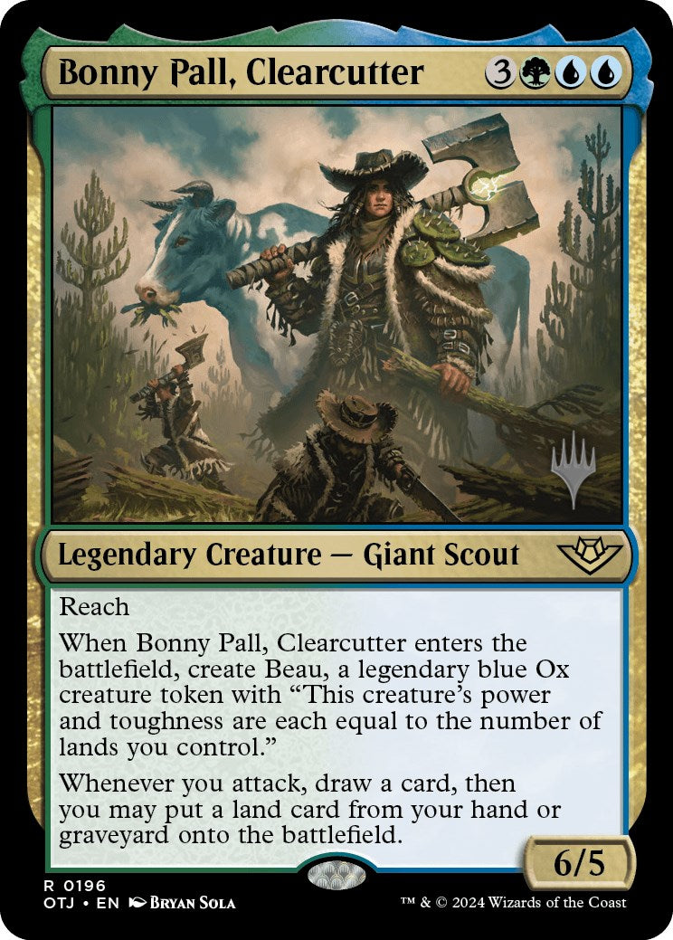 Bonny Pall, Clearcutter (Promo Pack) [Outlaws of Thunder Junction Promos] | Jack's On Queen