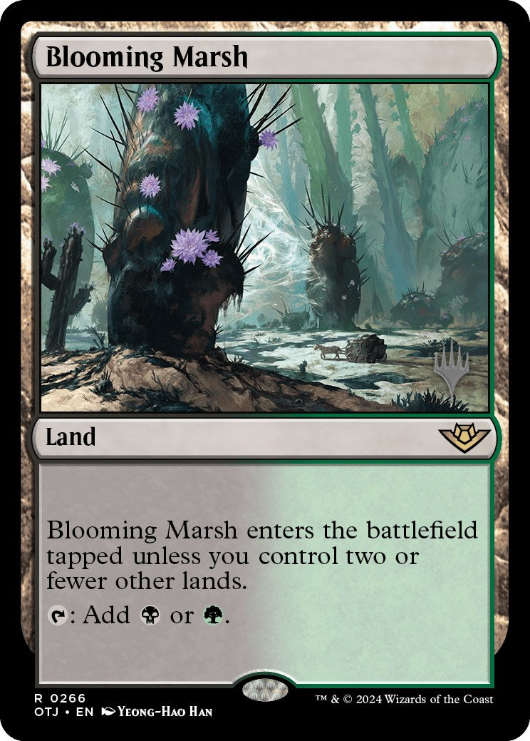 Blooming Marsh (Promo Pack) [Outlaws of Thunder Junction Promos] | Jack's On Queen