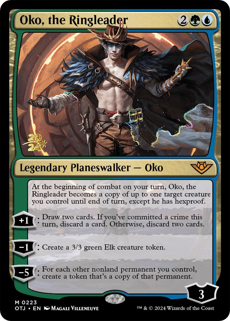 Oko, the Ringleader [Outlaws of Thunder Junction Prerelease Promos] | Jack's On Queen