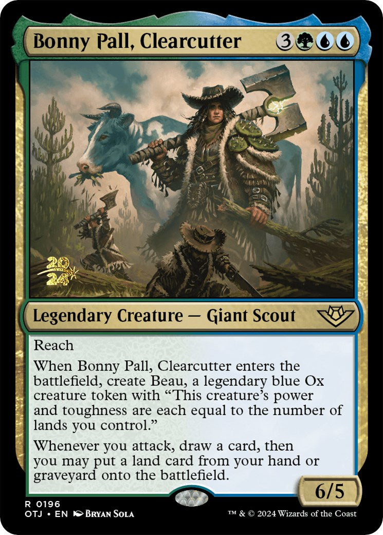 Bonny Pall, Clearcutter [Outlaws of Thunder Junction Prerelease Promos] | Jack's On Queen