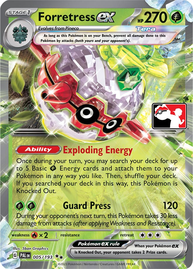 Forretress ex (005/193) [Prize Pack Series Four] | Jack's On Queen