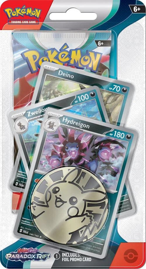 Scarlet & Violet: Paradox Rift - Premium Checklane Blister (Hydreigon) | Jack's On Queen