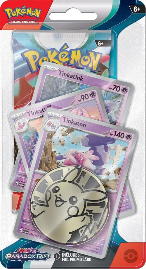 Scarlet & Violet: Paradox Rift - Premium Checklane Blister (Tinkaton) | Jack's On Queen