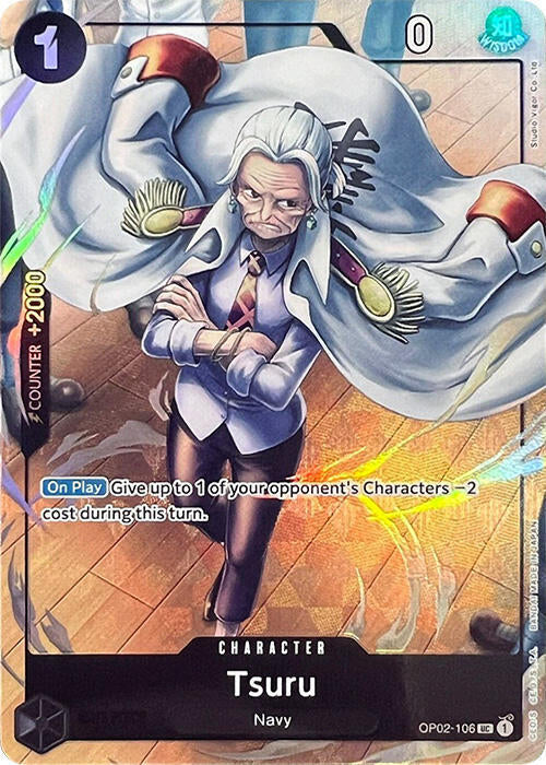 Tsuru (Premium Card Collection -Best Selection Vol. 1-) (OP02-106) [One Piece Promotion Cards] | Jack's On Queen